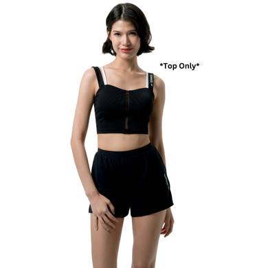 French Story Black Montage Women Sleeveless Top