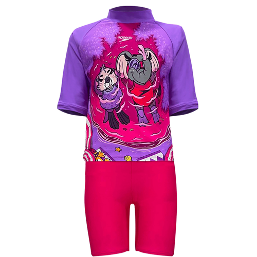 Squad-Aria Infant Learn To Swim Sun Protection Top & Short