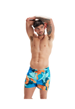 Load image into Gallery viewer, Marine Blue Printed Leisure 14&quot; Watershort