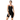 Sleeveless Kneesuit (Black/Coral Sands)