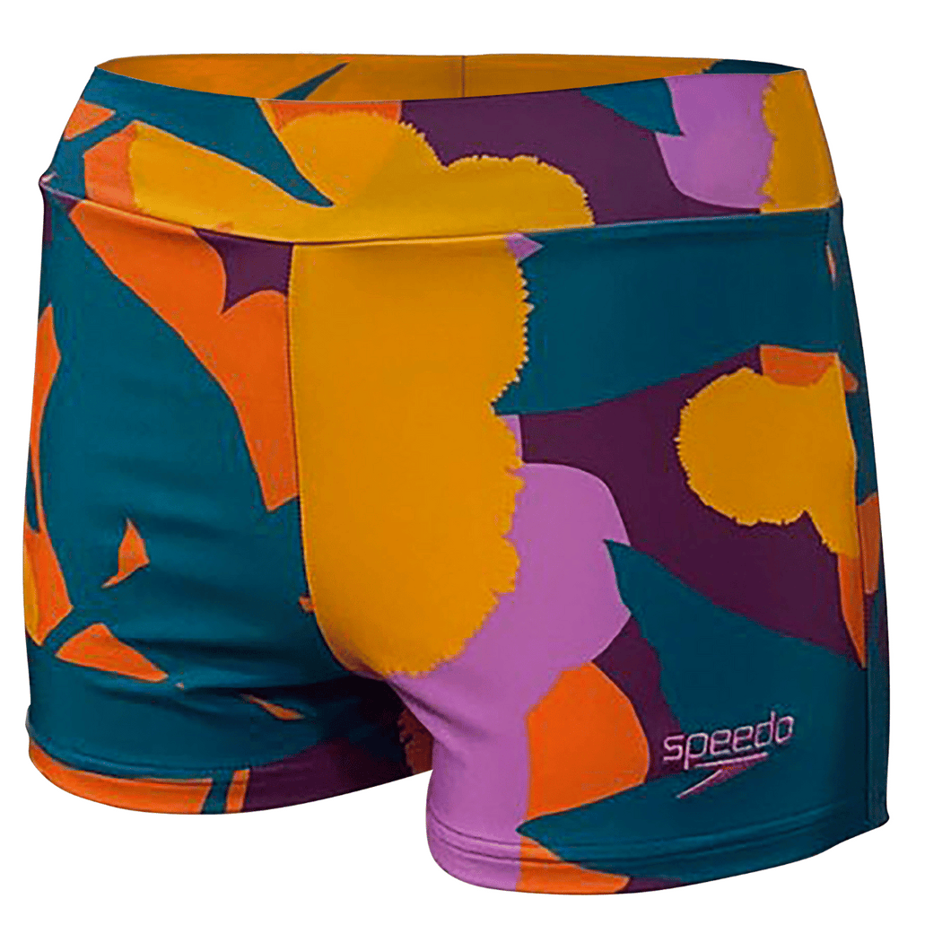 Macro Floral Ladies Printed Active Short