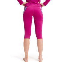 Load image into Gallery viewer, Twilight Mauve Printed Panel 3/4 Pant