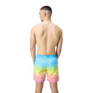 Sunset Ombre Digital Printed Leisure 18" Watershort