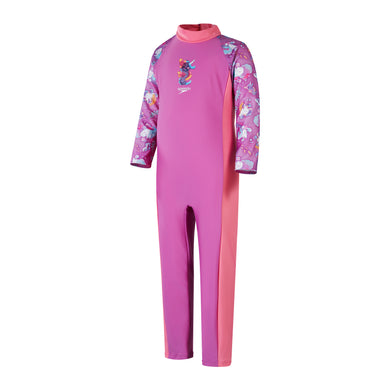 French Poodle Infant Girls Printed All-In-One Sun Suit