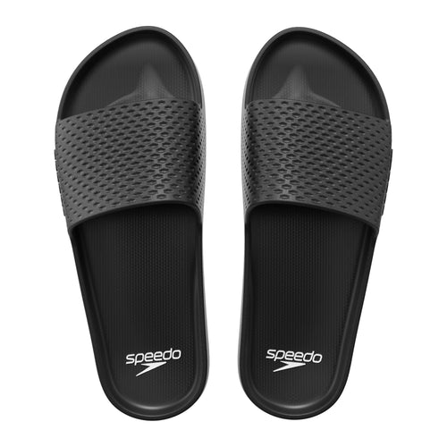 Female Black Speedo Essential Slide