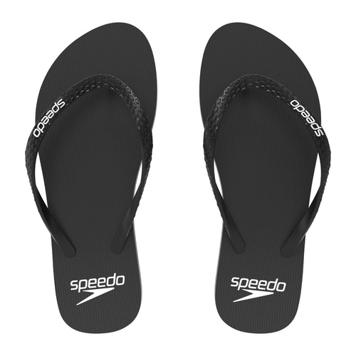 Female Black Speedo Flip Flop