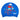 Jr. Printed Silicone Swimcap (True Cobalt)