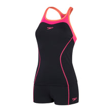Load image into Gallery viewer, Electric Pink Panel Tankini