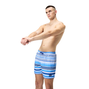 Faded Bands Digital Printed Leisure 16" Watershort