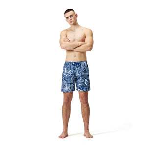 Intricate Floral Digital Printed Leisure 18" Watershort