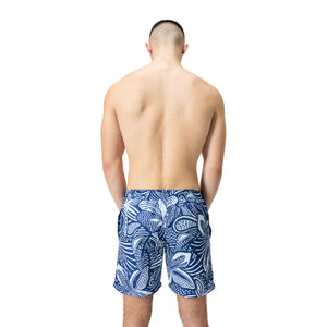 Intricate Floral Digital Printed Leisure 18" Watershort