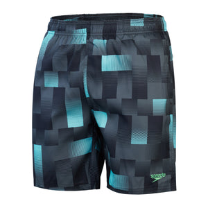 Pixelated Print Xpress Lite allover 18" Watershort