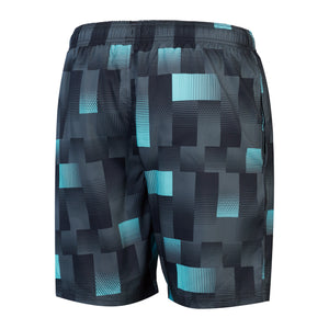 Pixelated Print Xpress Lite allover 18" Watershort