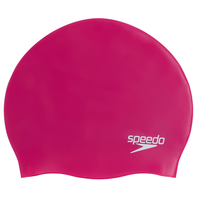 Plain Moulded Silicone Cap (Electric Pink)