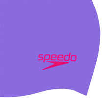 Load image into Gallery viewer, Junior Lilac Plain Silicone Swimcap