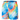 Ocean Leaf Digi Printed 13'' Watershort
