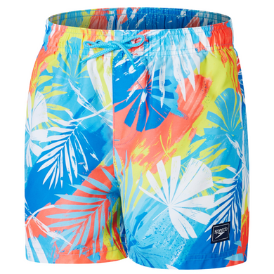 Ocean Leaf Digi Printed 13'' Watershort