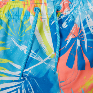 Ocean Leaf Digi Printed 13'' Watershort