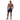 True Navy Pixelated Print Panel 16" Watershort