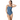 Amberglow Shaping Printed Square Neck (Spruce Blue)