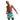 Sunset Marine Blue Placement Leisure 16" Watershort