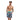 Retro Floral 2way Bondi Basin Boardshort 20"