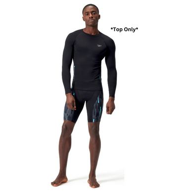End+ Splice Rash Top (USA Charcoal/Black)