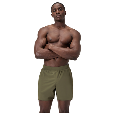 Lookout Short 4way Flex Solid Volley 16'' (Deep Olive)