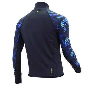 Geometric Corals Male Deluxe Breathable Water Activity Top
