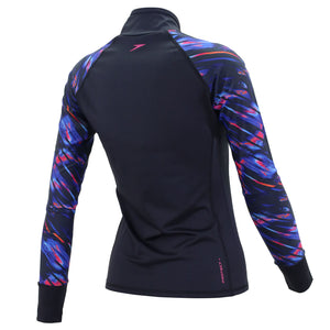 Geometric Corals Female Deluxe Breathable Water Activity Top