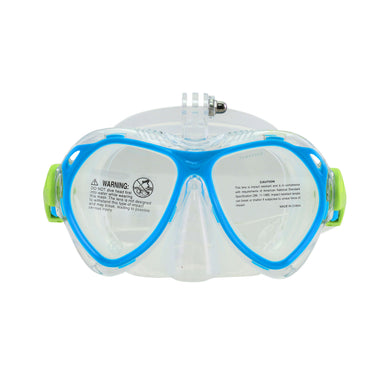 Speedo Pool Green Junior Sport Dual Lenses Combo with Camera Mount