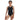 Speedo Eco End+ Girls Essential Medalist Black