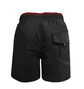 Makaha III 16" Watershort (Black/Oxbloodl)