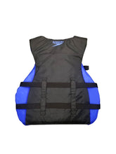 Load image into Gallery viewer, Adult Universal Nylon PFD (Black/Electric Blue)