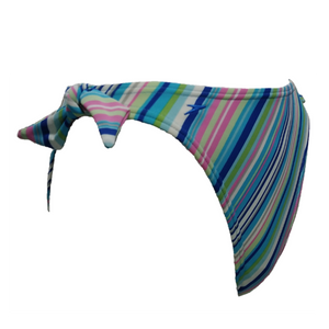 Tied Halter Bikini Bottom (Sunshine Stripe Reef)