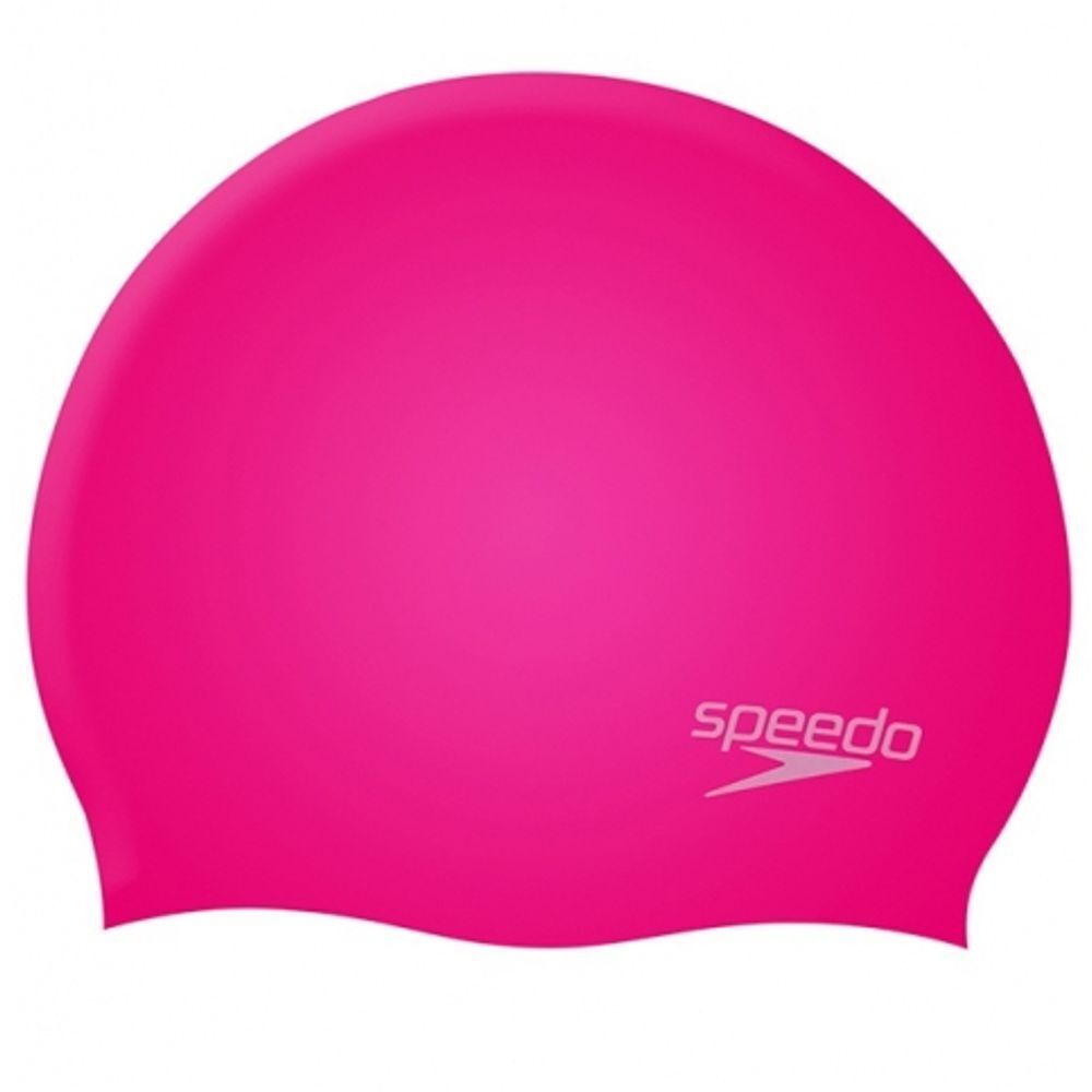 Plain Moulded Silicone Cap (Electric Pink)
