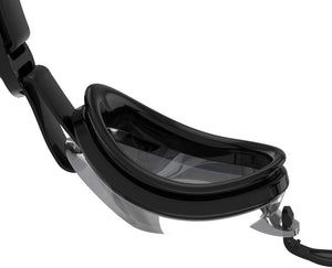 Jet Mirror Goggle (Black/Silver)