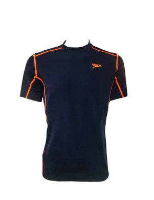 Eco End+ Tech Short Sleeve Rash Top (Fluo Orange)