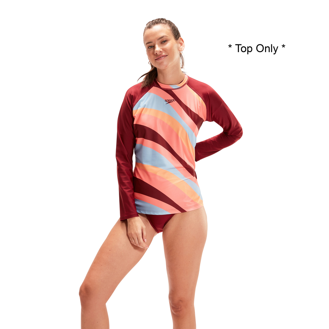 Swimming long top sleeve top