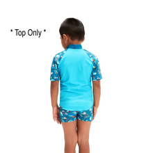 Load image into Gallery viewer, Rad Ride Allover Short Sleeve Printed Rash Top Set