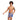 Tie Dye Ammonite Blue Digital Printed Leisure 14" Watershort