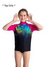 Load image into Gallery viewer, Tropical Fuse Power Strike Short Sleeve Rash Top