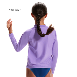 Girls Tie Dye Allover Long Sleeve Rash Top