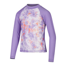 Load image into Gallery viewer, Girls Tie Dye Allover Long Sleeve Rash Top