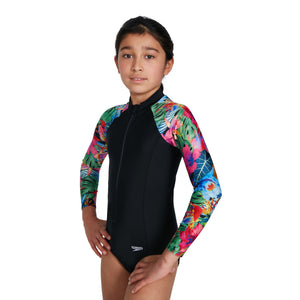 Photo Collage Long Sleeve Paddle Suit