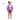 Purple Vibe Long Sleeve Rash Top