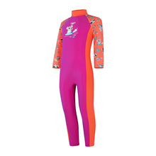 Load image into Gallery viewer, Surfs Up Pesca Pink Printed All-in-One Sunsuit