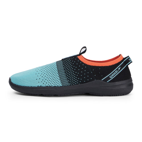 Female Surfknit Pro Watershoe (Black/Aqua Splash)