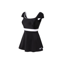 Load image into Gallery viewer, LBD Bubble Sleeve Swimdress - Charmed Romance