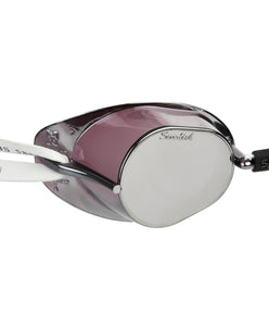 Swedish Mirror Goggle (Black/Silver)